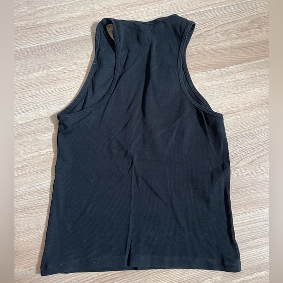 Zara Black Tank Top - Racerback - Size M - Picture 4 of 6
